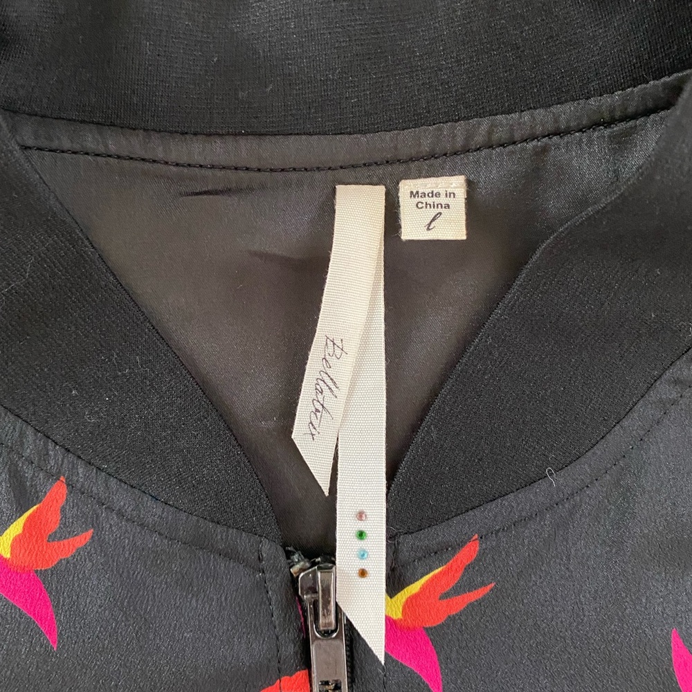 Hummingbird black bomber jacket - Picture 5 of 5